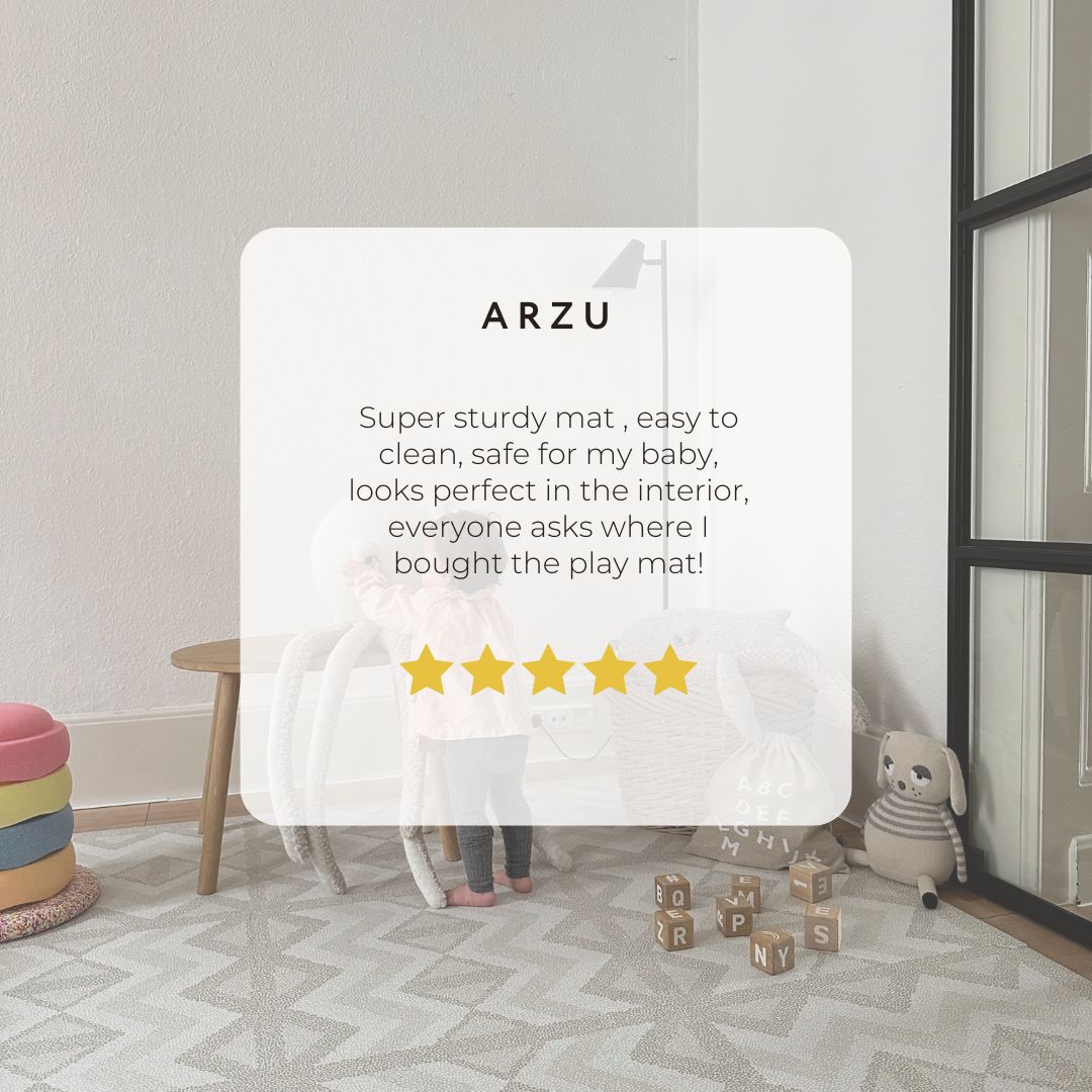 play mat review kilim feather gray