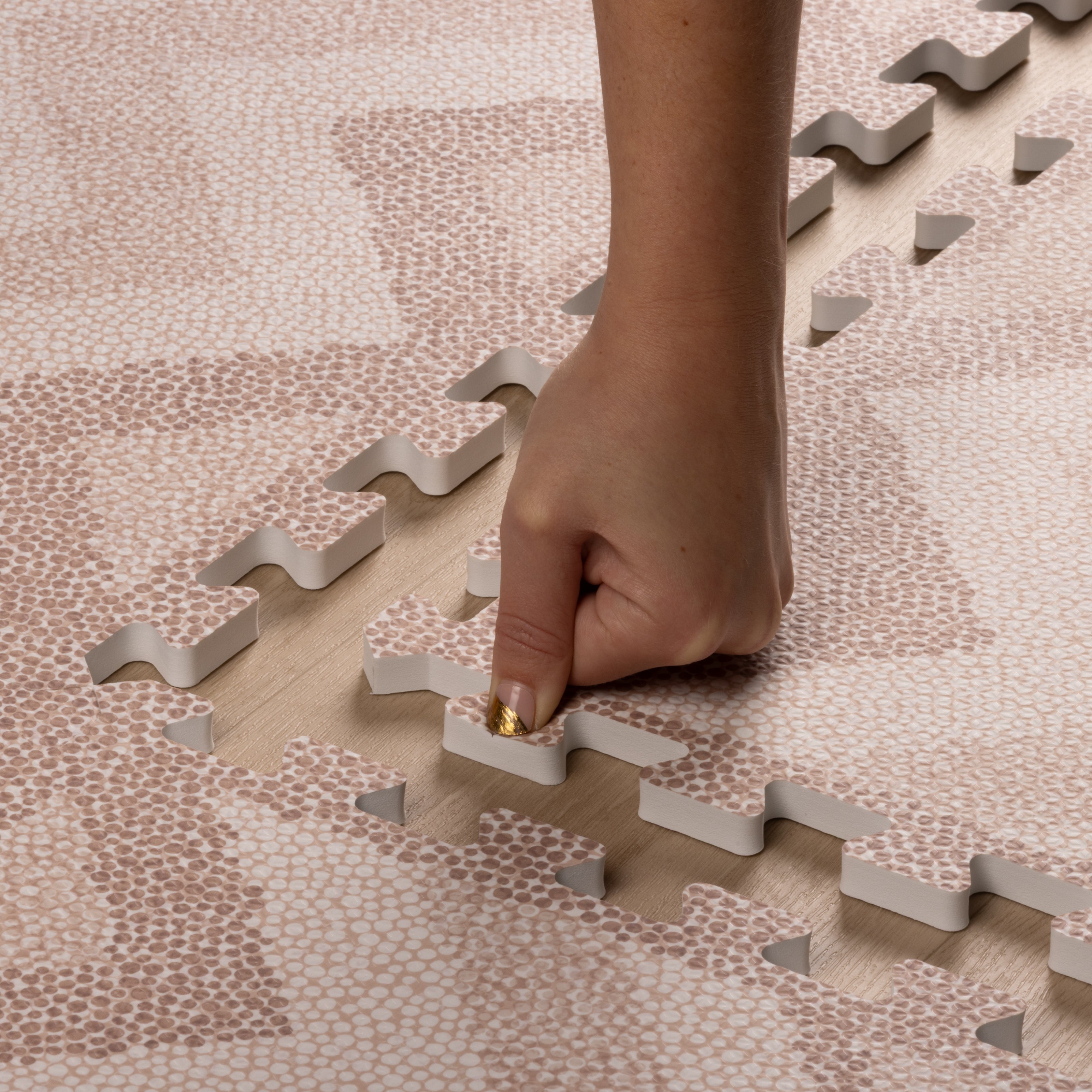 Play Mat Kilim Soft Clay - Non-Toxic & Stylish | Eeveve
