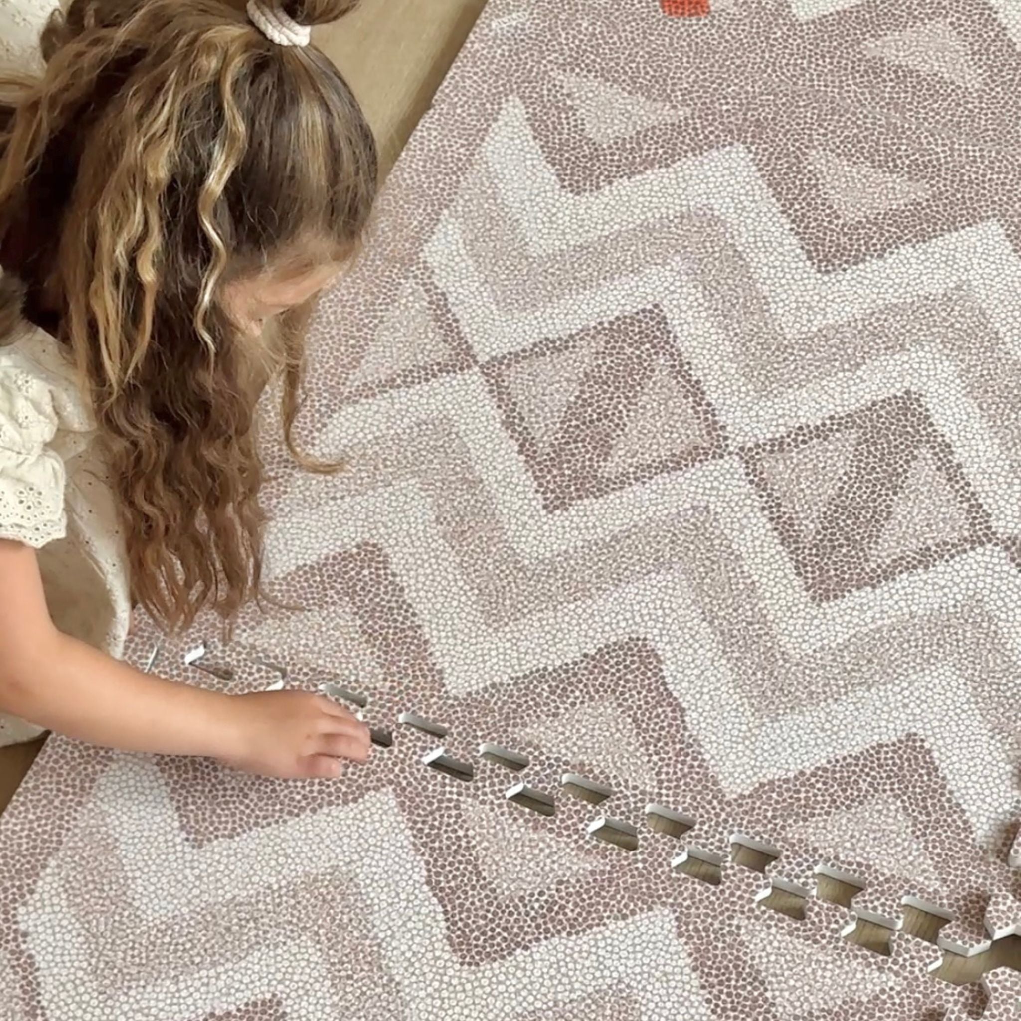 Play Mat Kilim Soft Clay - Non-Toxic & Stylish | Eeveve