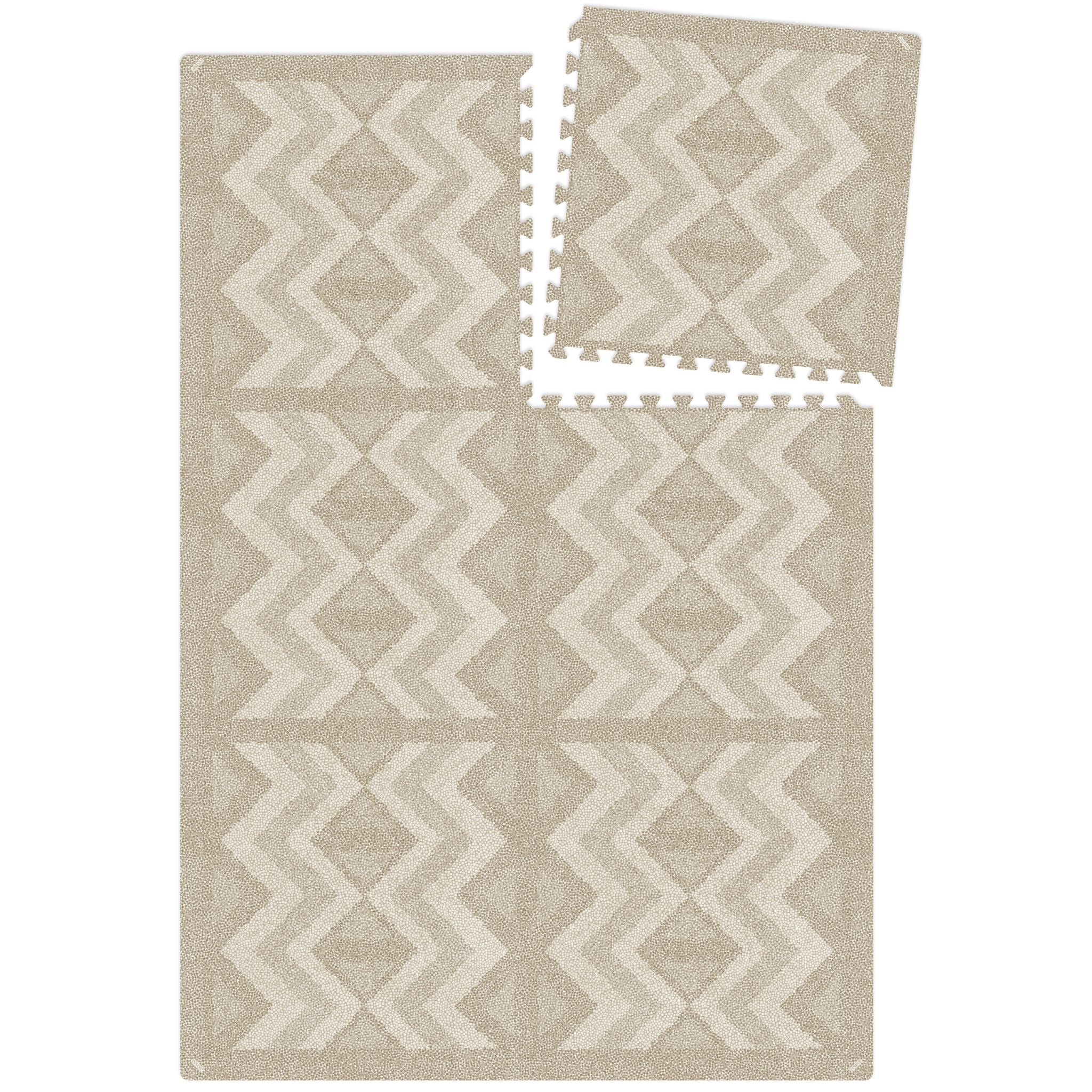 Play Mat Kilim Truffle - Non-Toxic & Stylish | Eeveve