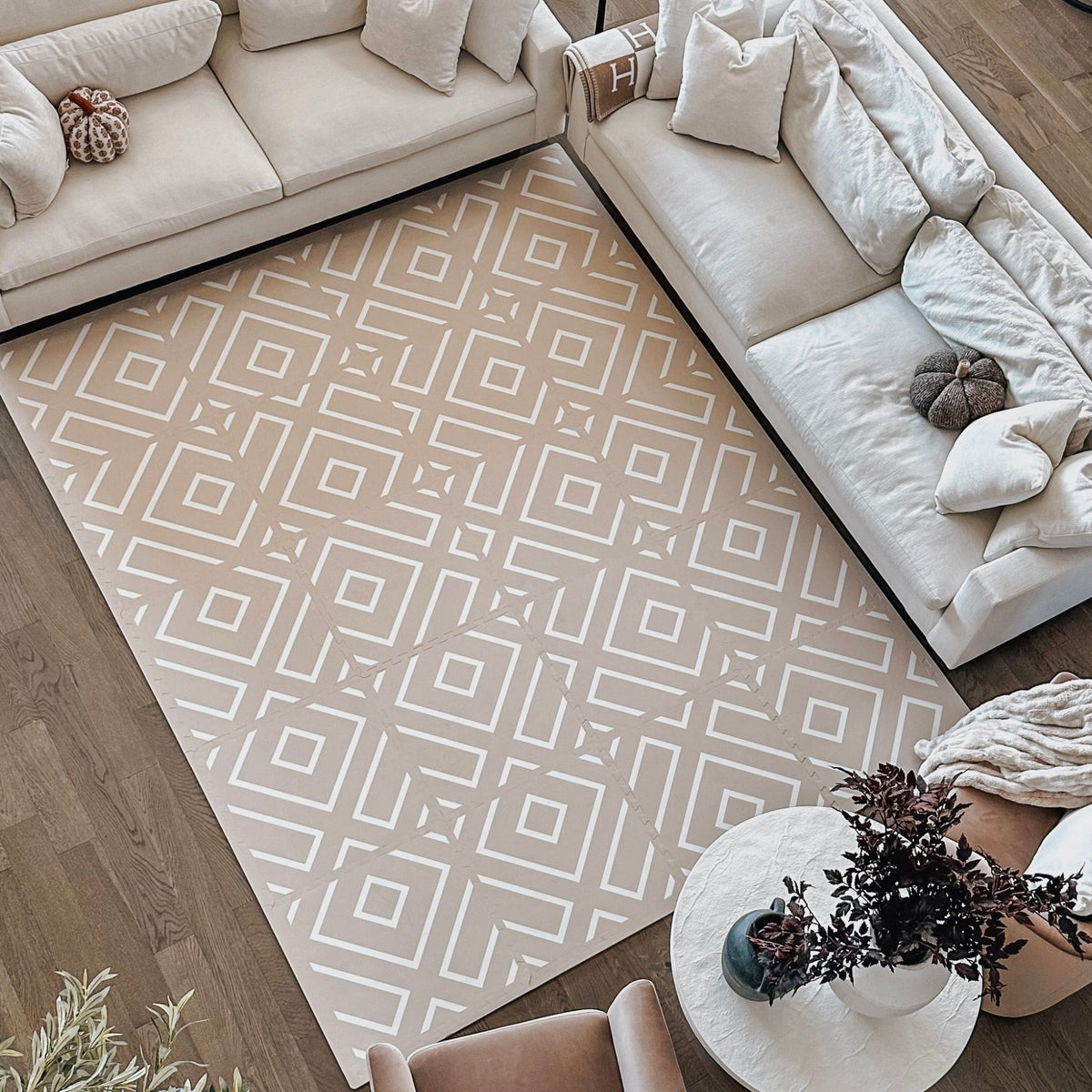 Modern Blocks Play Mat - Non-Toxic & Stylish | Eeveve
